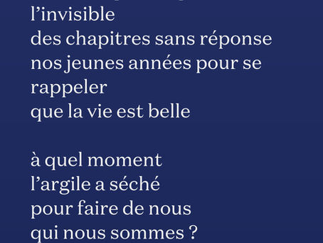 Écrire un poème