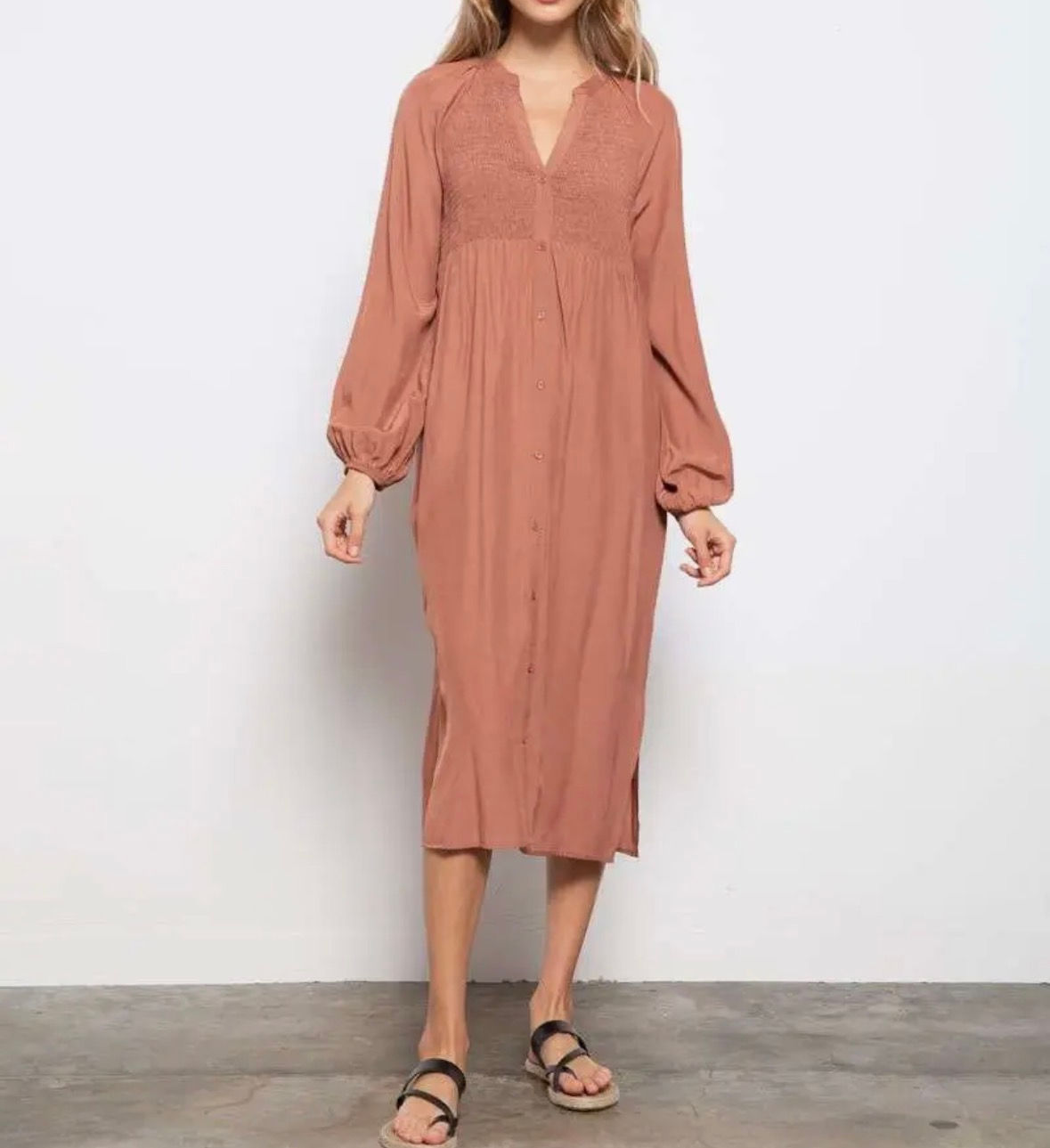 Brown Dress