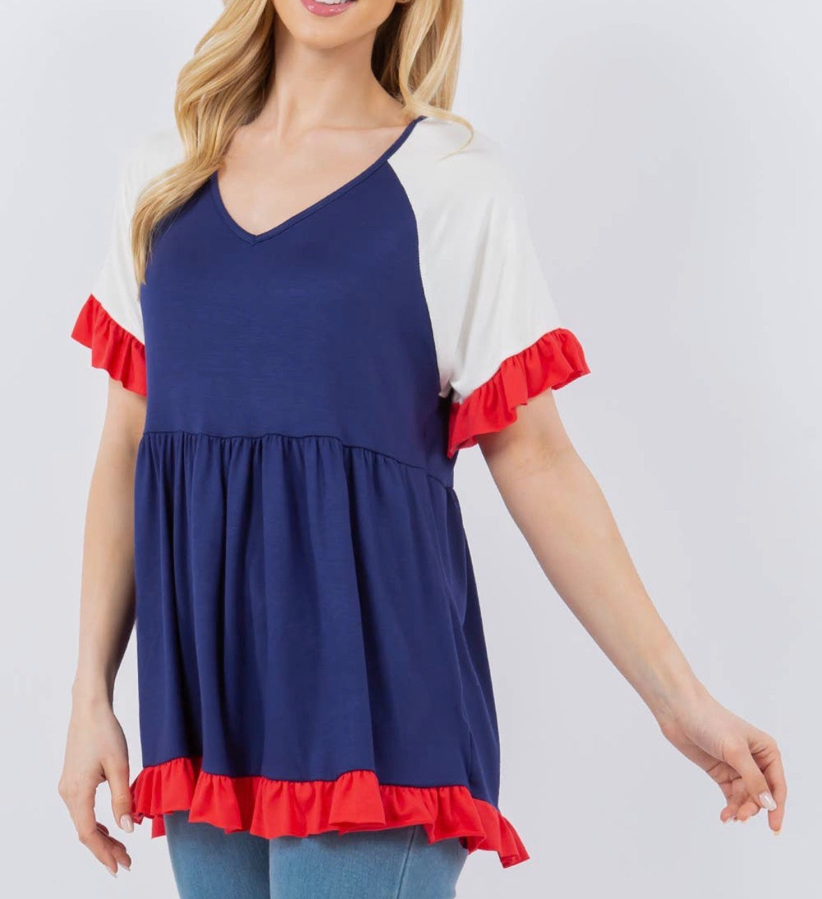 4th Ruffle Top