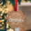 Miniature : Suspension décoration boule sapin personnalisée joyeux noel nom