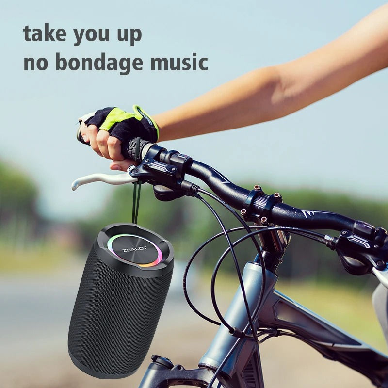 Thumbnail: Zealot S49 20W Portable Bluetooth Speaker with 360° Sound