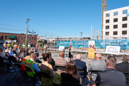 Major Portland affordable housing project reaches construction milestone