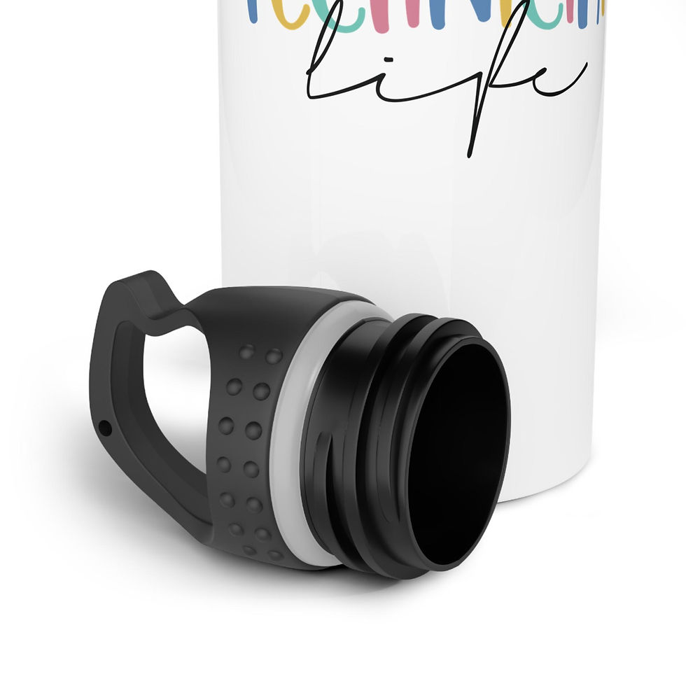 Thumbnail: Pharmacy Technician Life Stainless Steel Water Bottle