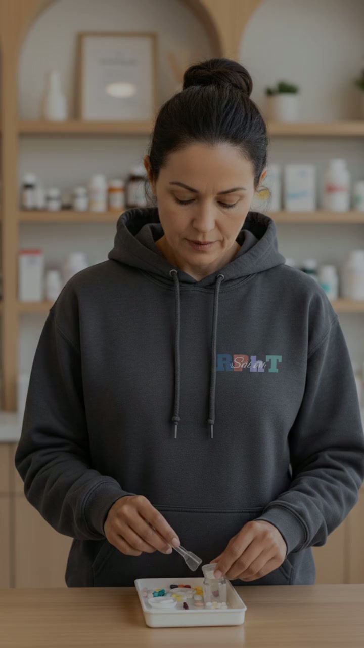 Thumbnail: Personalized RPhT Multicolor Logo Hoodie 