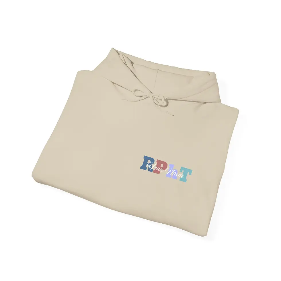 Thumbnail: Personalized RPhT Multicolor Logo Hoodie 