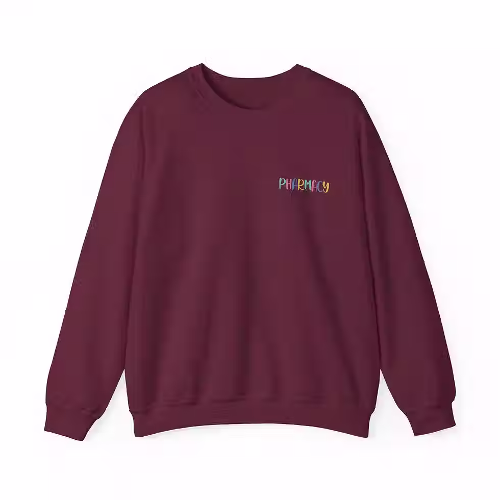 Thumbnail: Multicolor Pharmacy Life Crewneck Sweatshirt