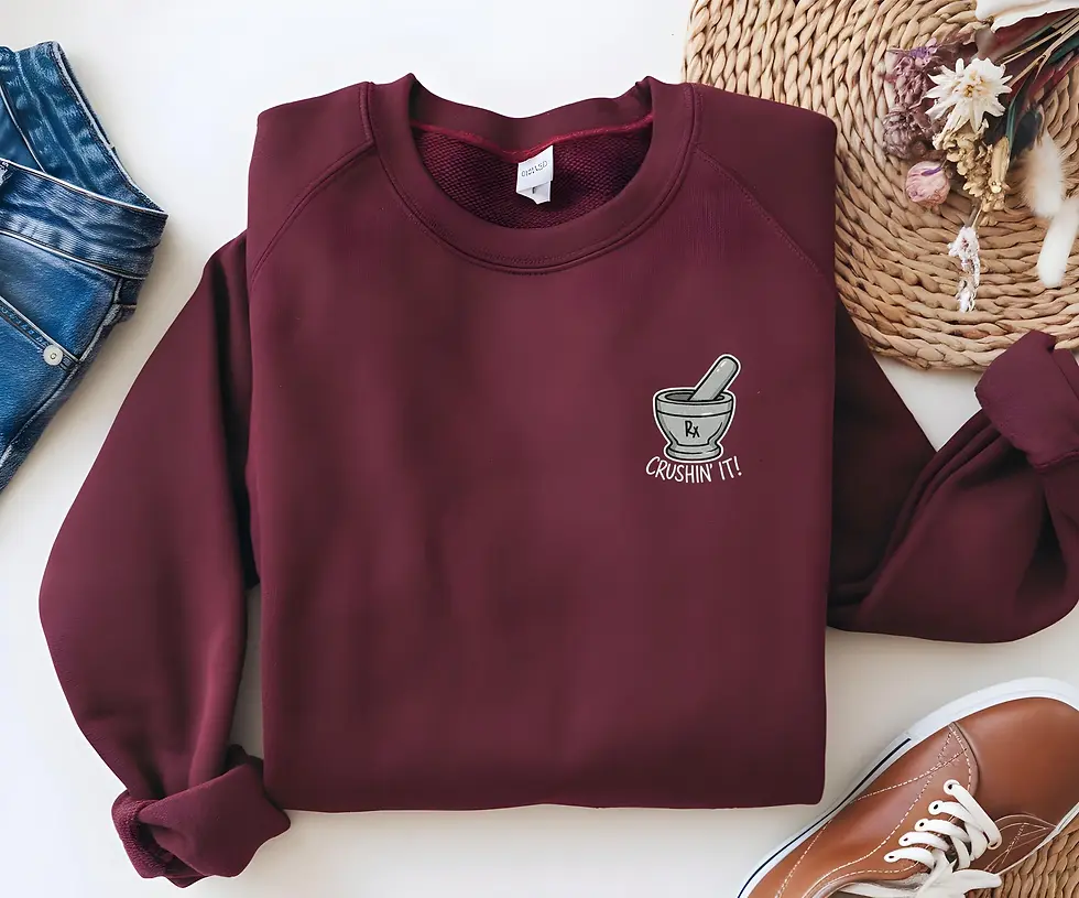 Thumbnail: "Crushin It" Rx Unisex Heavy Blend™ Crewneck Sweatshirt