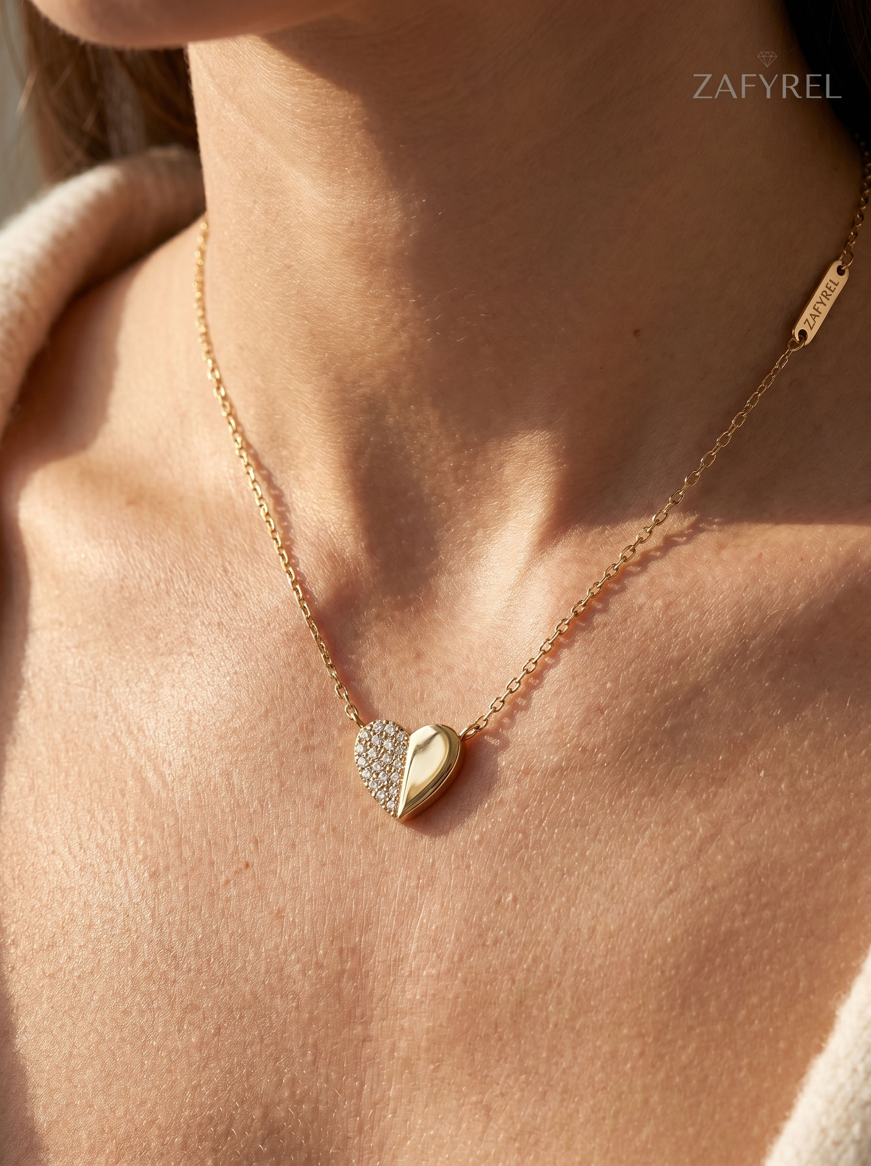 Grace Heart Necklace