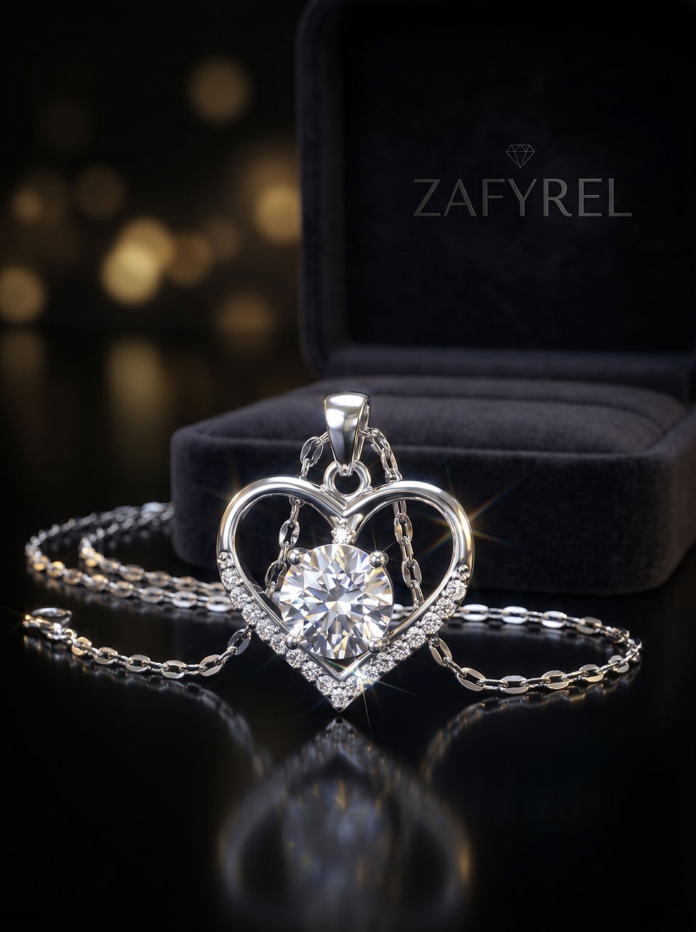 Thumbnail: Infinity Heart Necklace