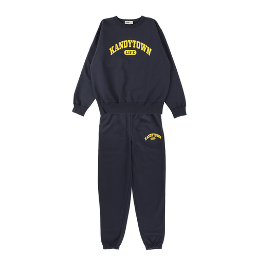 COLLEGE LOGO Two Piece Sets NAVY | KANDYTOWNLIFE 