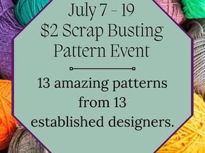 Scrap Busting $2 Crochet Pattern Sale