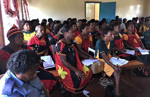 Participants at the WFWP Aust. Pasifika Micro-credit workshop, PNG
