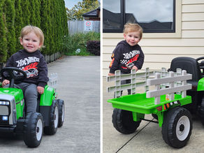 Noah’s tractor-powered ride to joy, healing and hope