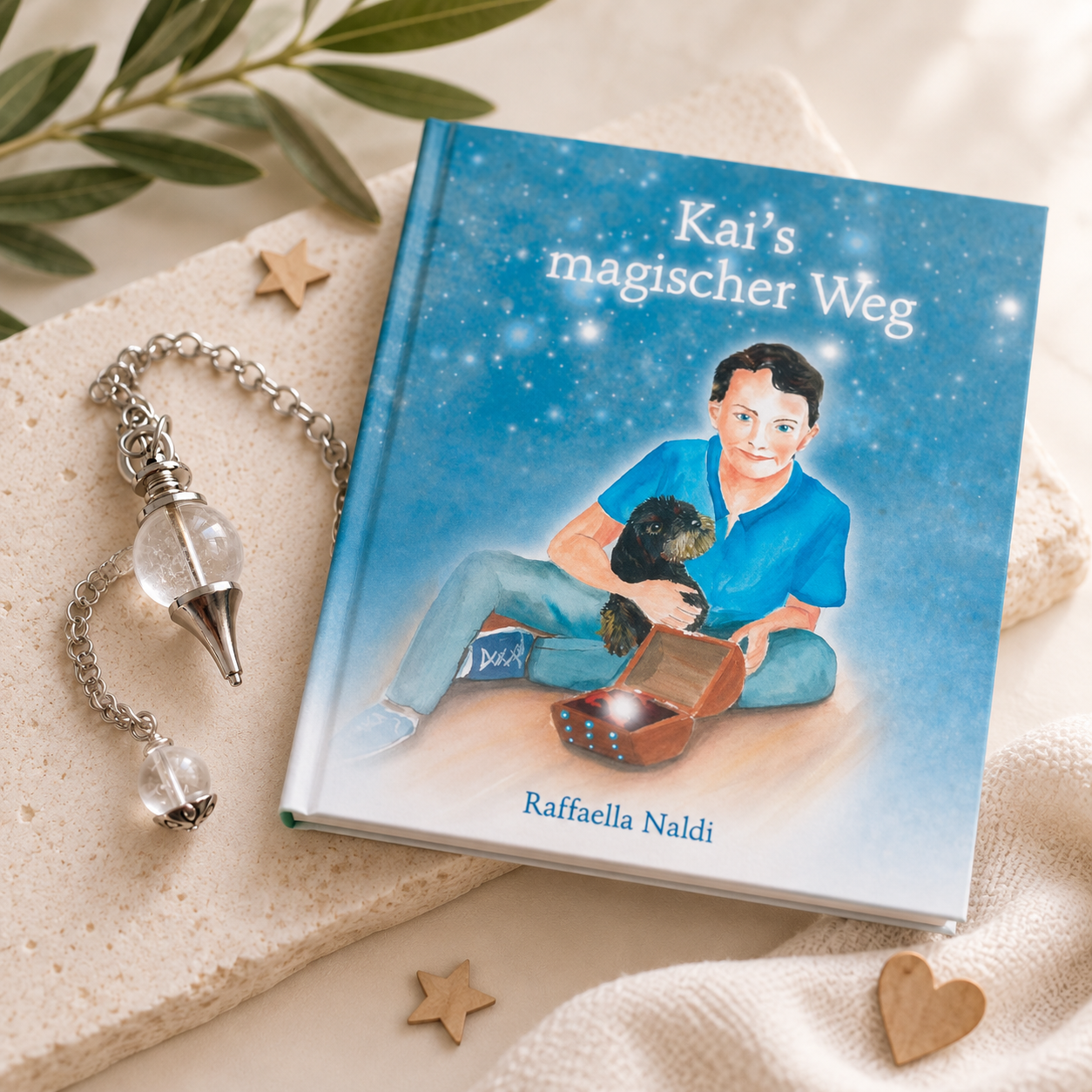 Kai’s magischer Weg – Buch & Pendel Set ✨