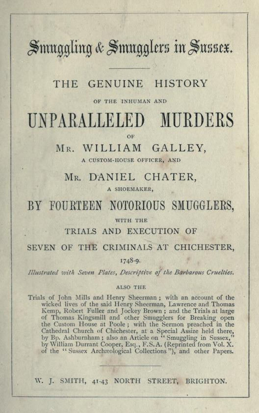 Frontispiece for the collected pamphlets that sensationalised the case - Chris Thorndycroft
