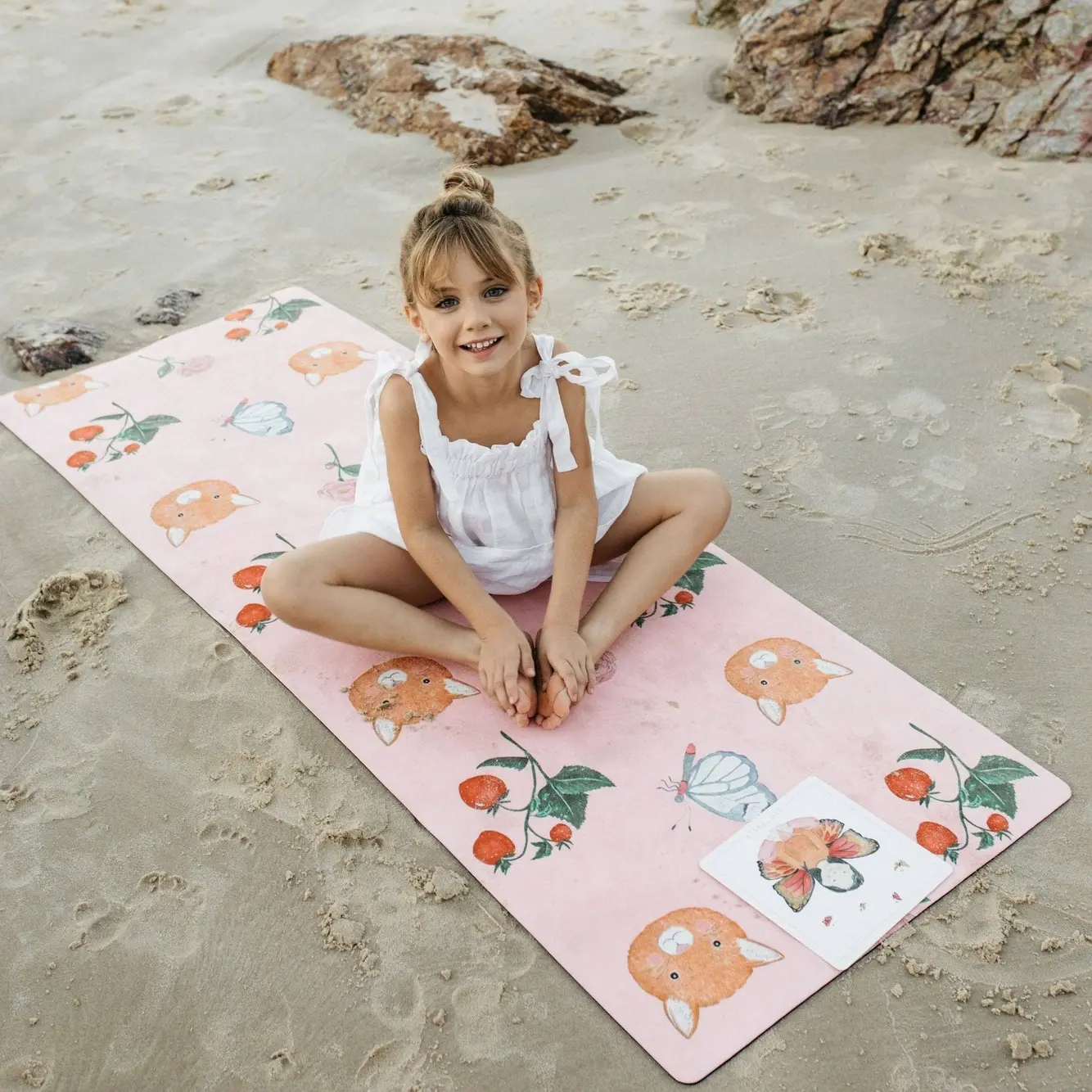 Kids Yoga Mat - Sweet Print