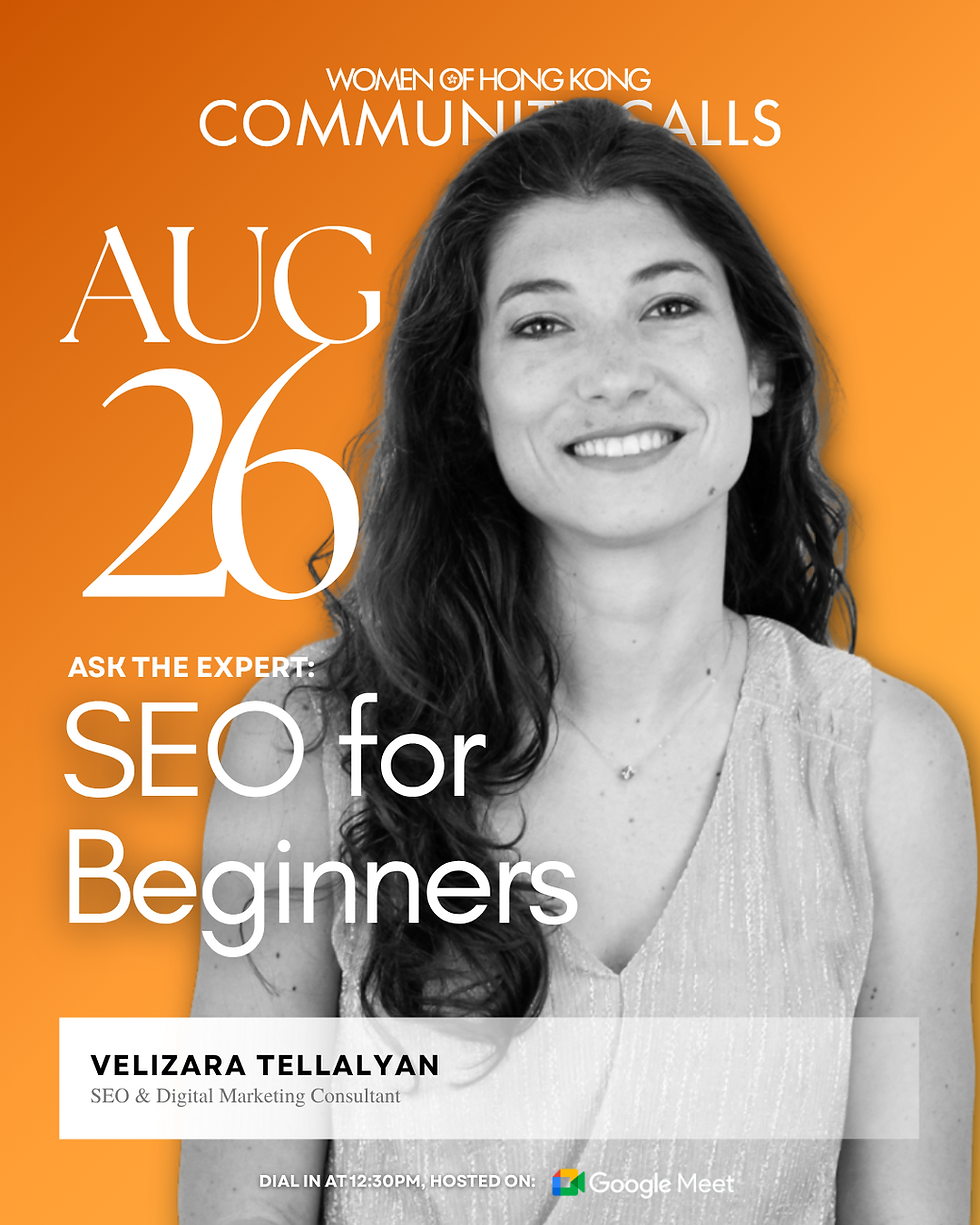 Community Call:  SEO for Beginners by Velizara