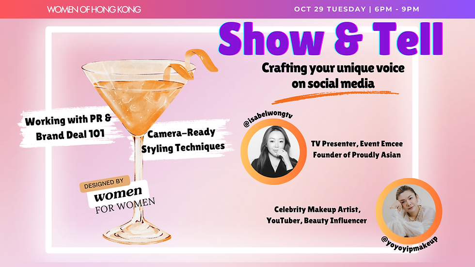 Show and Tell: Crafting your unique voice on social media