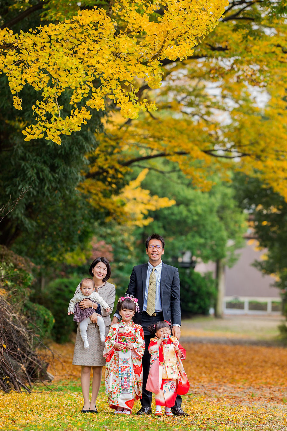 笠原神明神社で撮影した七五三写真