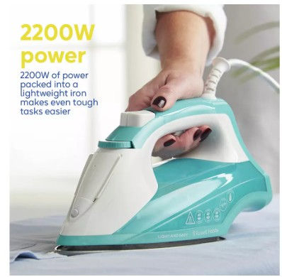 Thumbnail: Russell Hobbs Light & Easy Aqua Steam Iron 26470