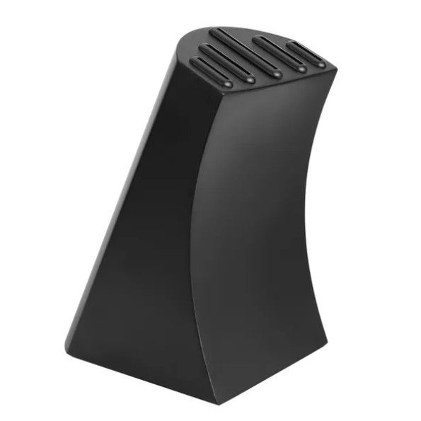 Thumbnail: Dunelm Black 5 Piece Knife Block Set