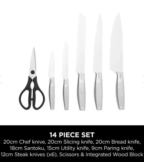 Ninja StaySharp 14-Piece Stainless Knife Se