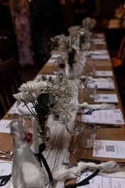 The wedding reception at  the Larrick, London