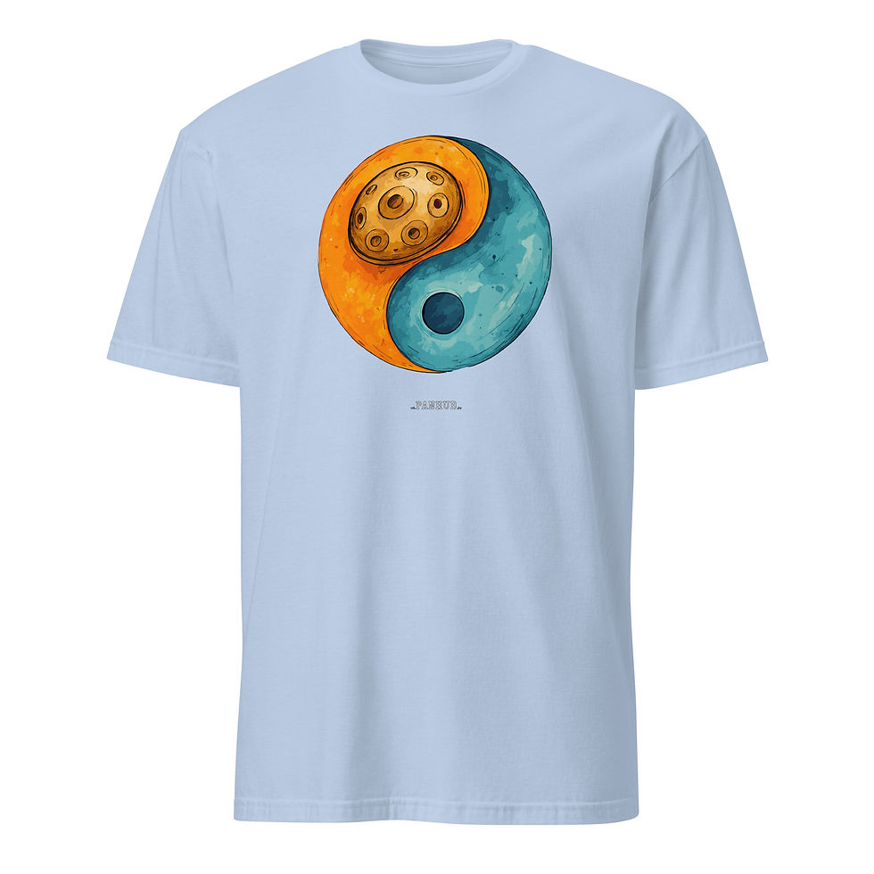 Thumbnail: Yin Yang colors Unisex T-Shirt
