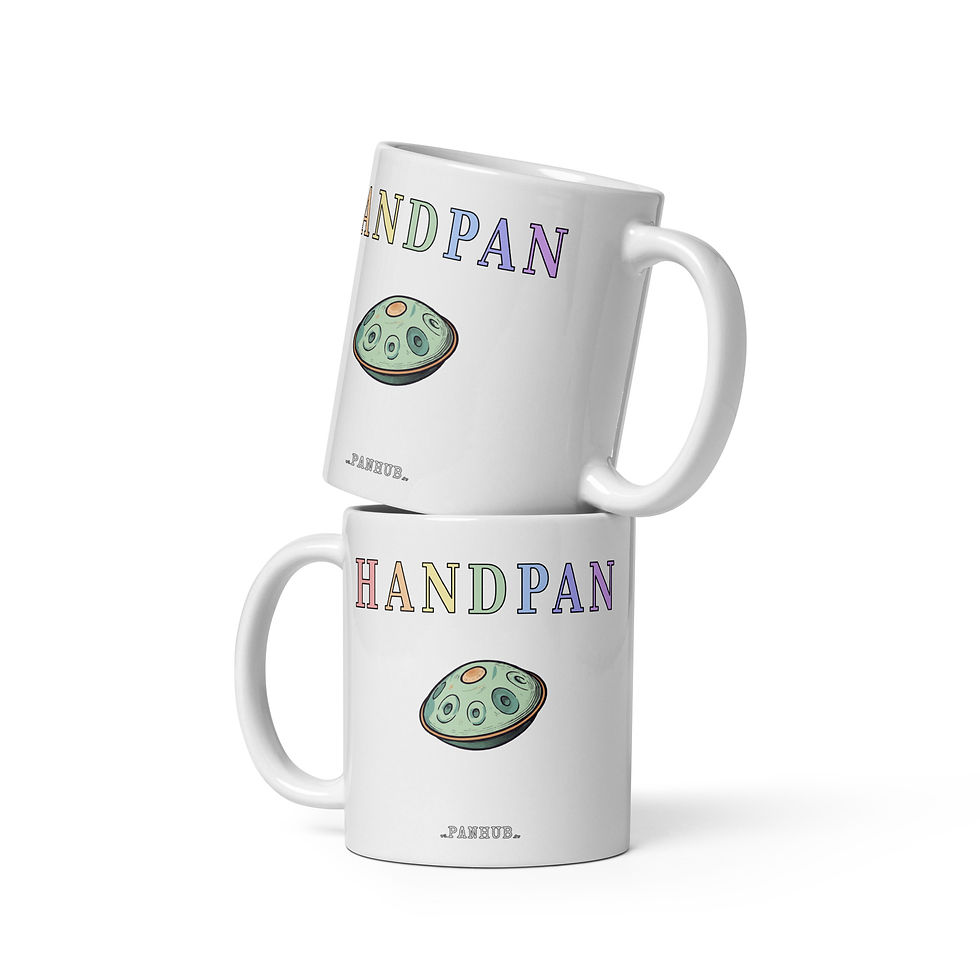 Handpan glossy mug