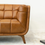 Thumbnail: Genuine Leather Flared Arm Sofa