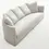 Thumbnail: Crown - Fabric Sofa 3 Seaters