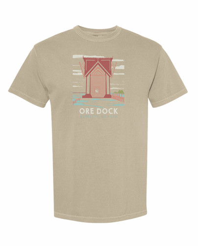 MACHATT マチャット docking Tshirt ベージュ Because MQT - Ore Dock Tee | LoyalTees Custom Apparel