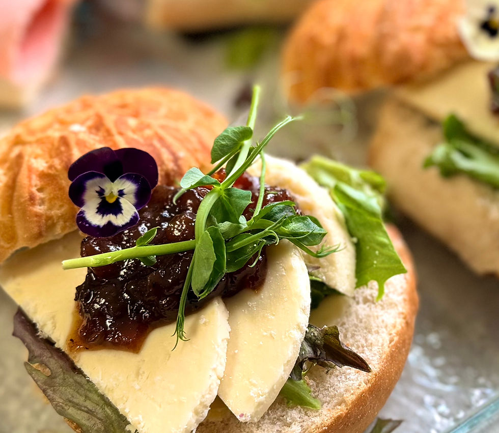 cheese and chutney sandwich