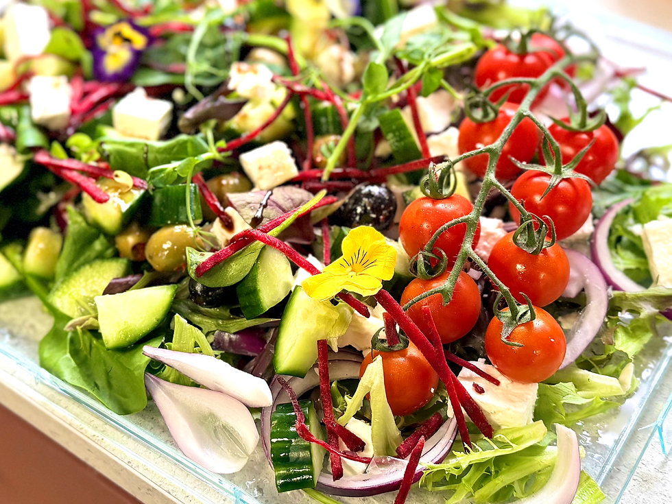 greek cheese cucumber salad