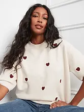 cwb-embroidered-heart-balloon-elbow-sleeve-knit-sweater-avoine-chine-heather-oat-3-c2858ep