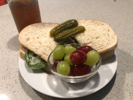 Day #19 - Had a really late lunch!