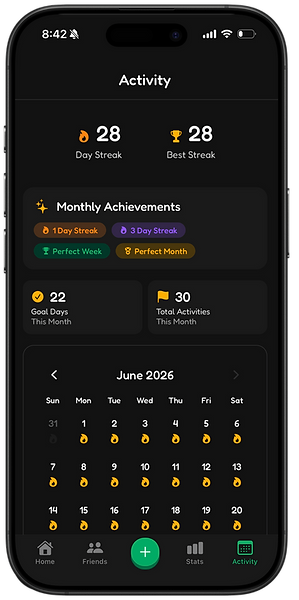 activity calendar