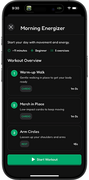 Workout Fitness with AI