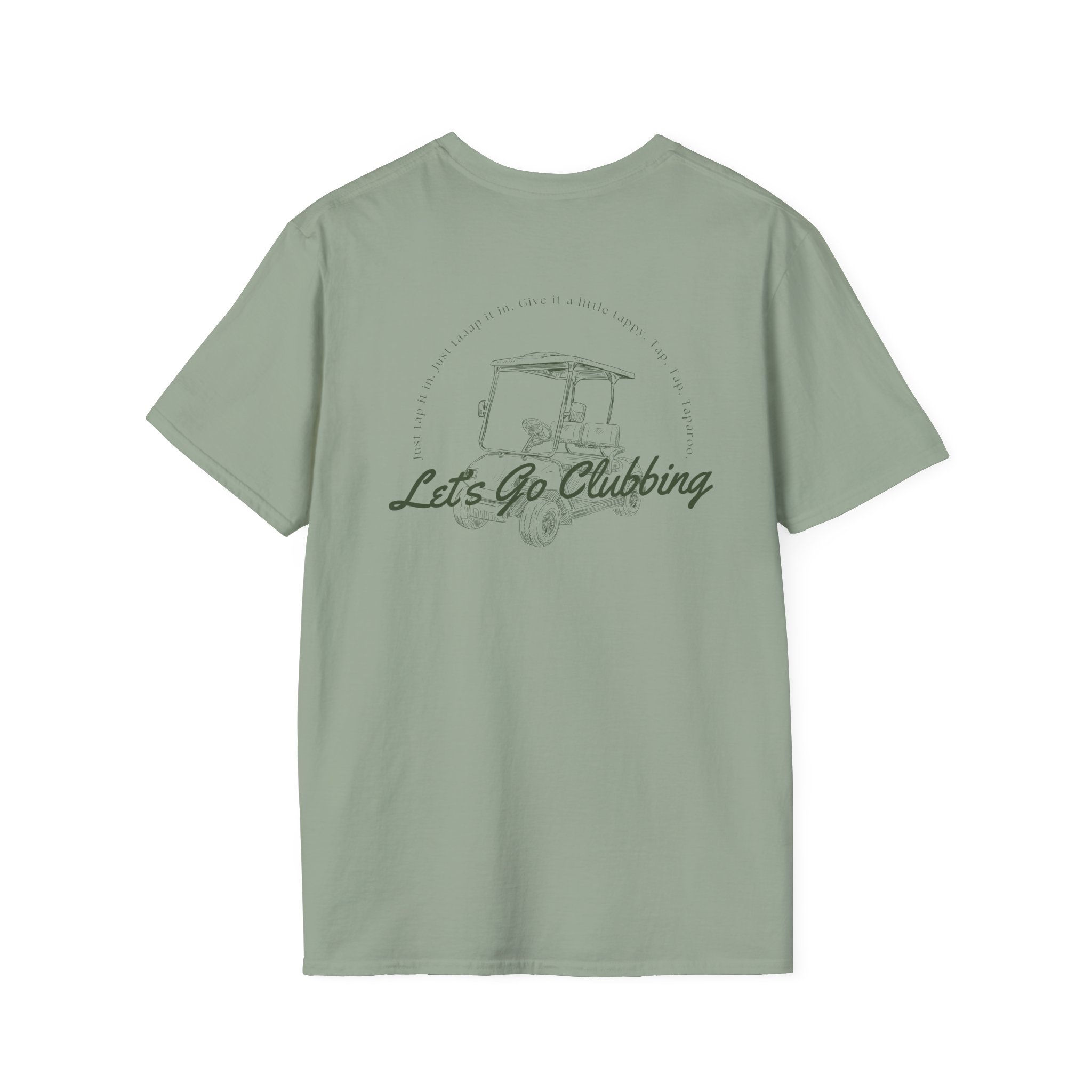 Let's Go Clubbing Golf Tee Shirt