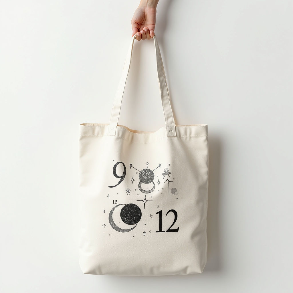 Numerology Tote Bag