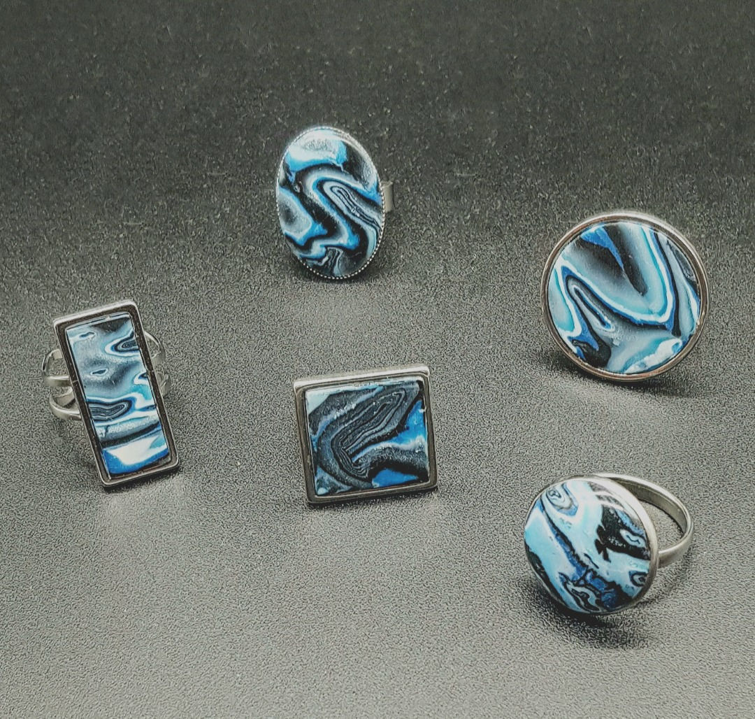 Bagues série "Océane"