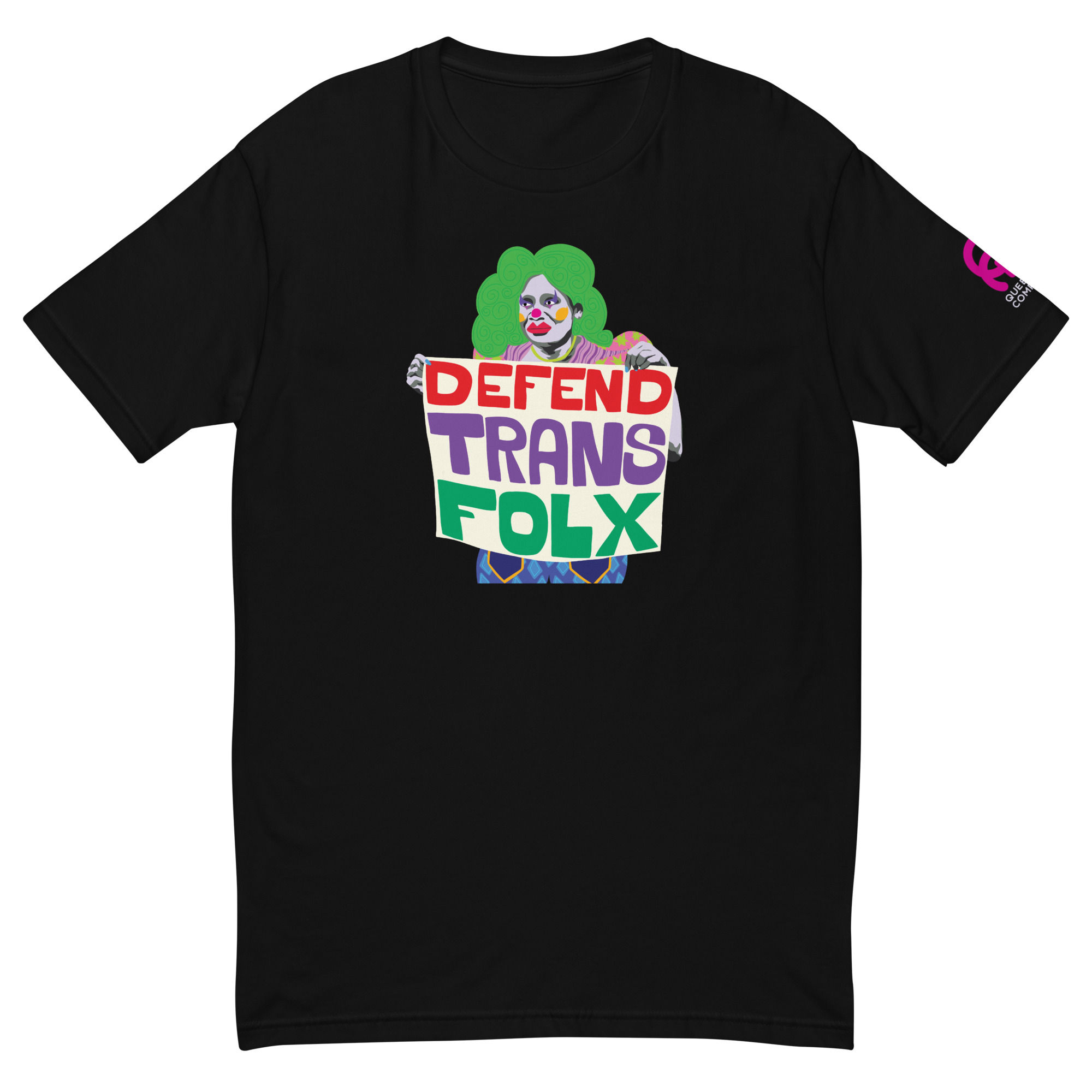 PC10-01TEb-TRANS TEE Black