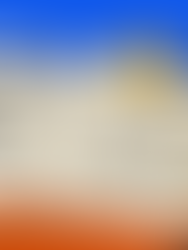 A high contrast illustration of a mountain in a desert landscape. 