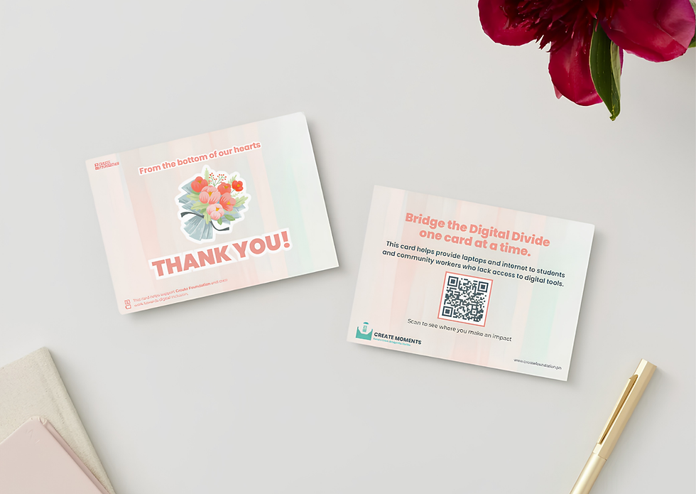 Thumbnail: Thank you! Card