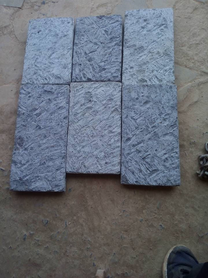 Blue cladding stine