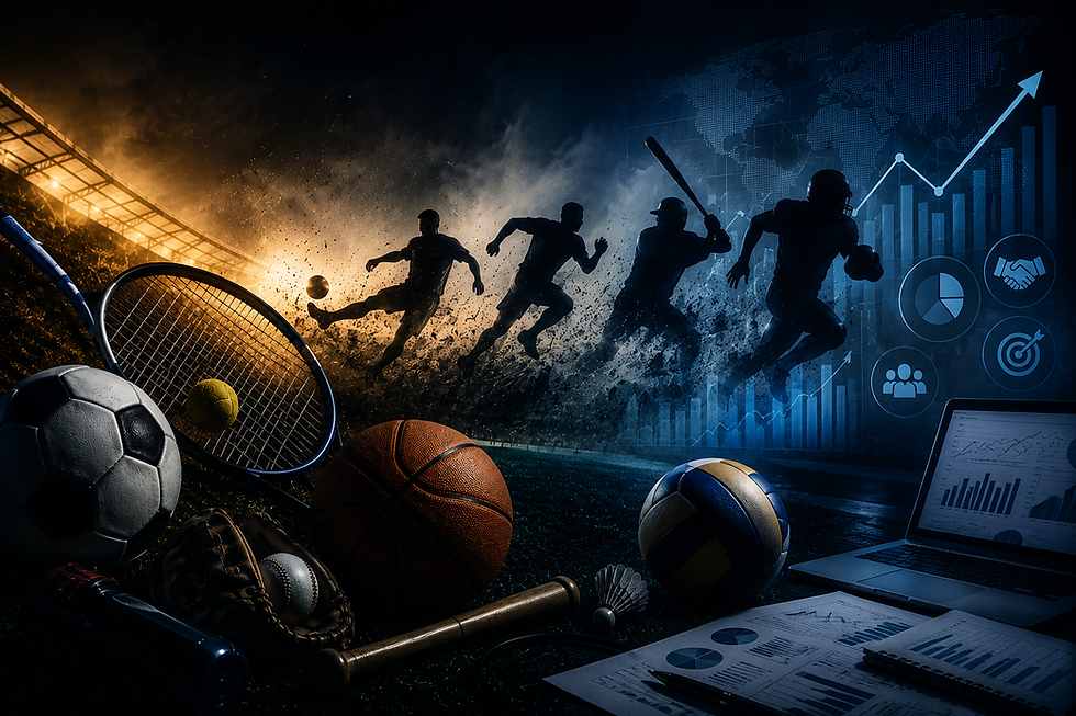 How is sport becoming one of the world’s most powerful industries?