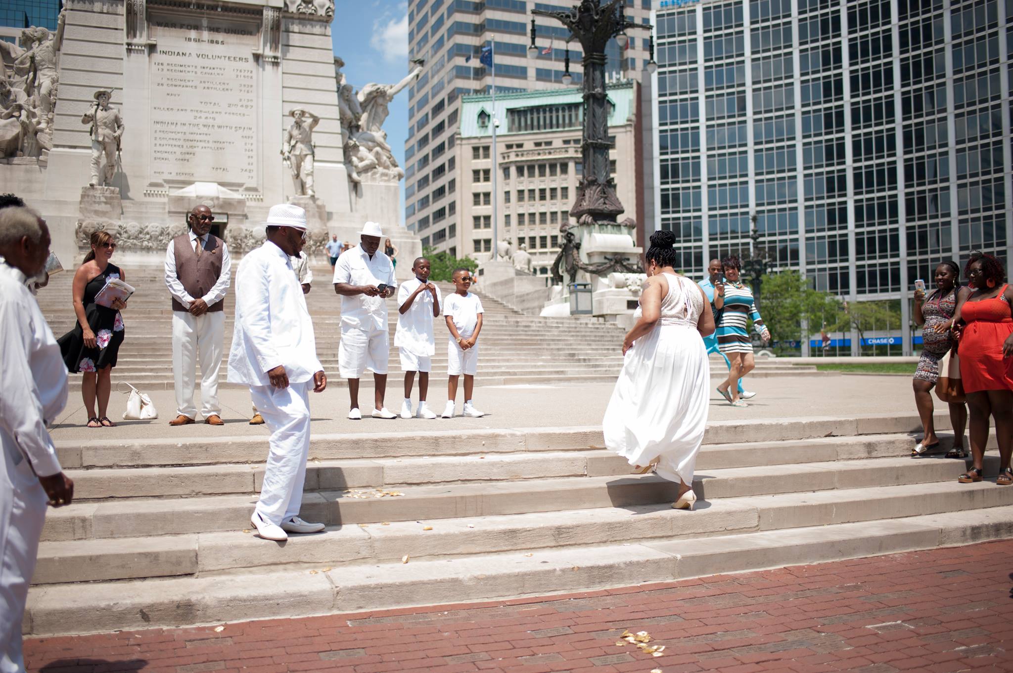 Monument Circle, Downtown Indy
