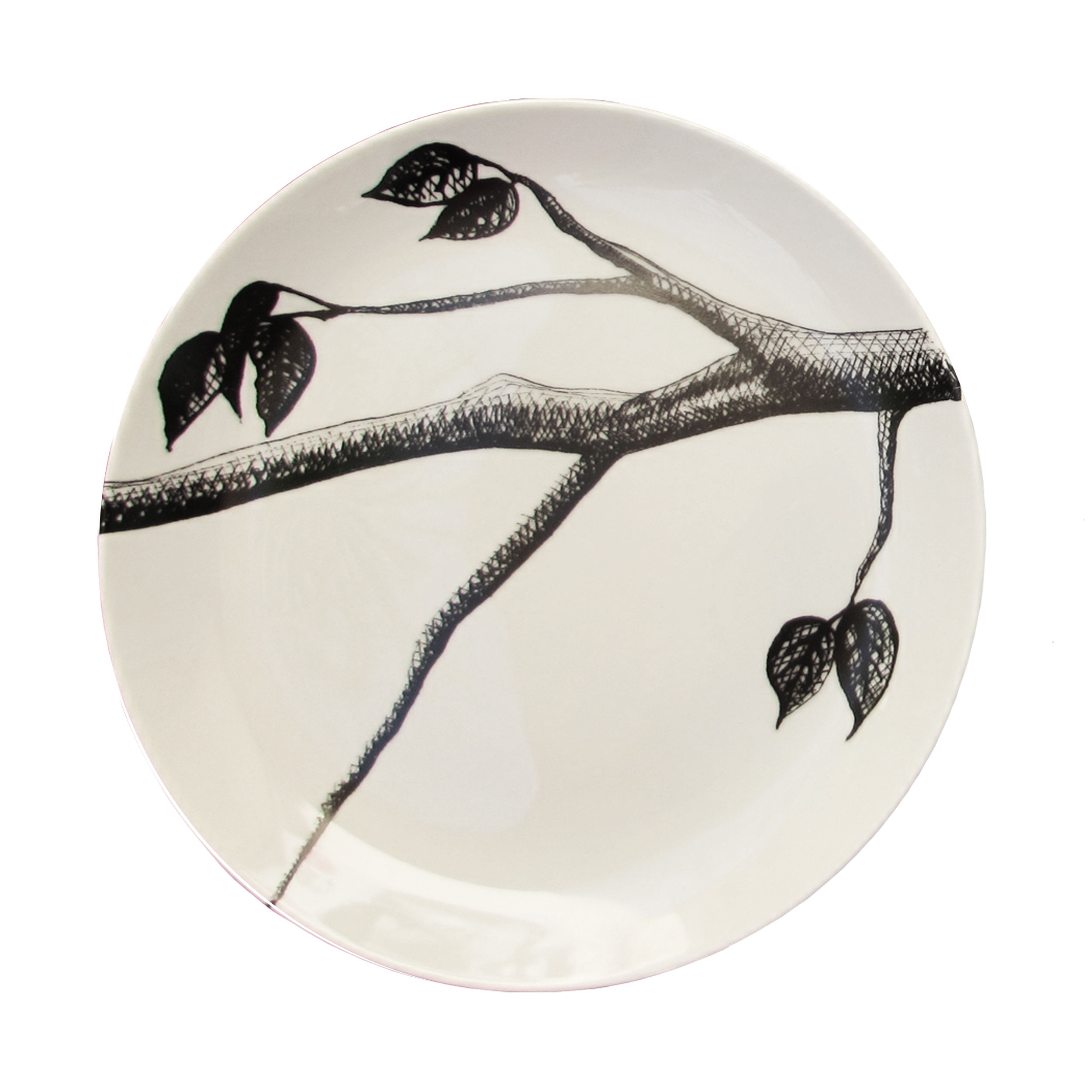 Prato Decorado Galhos