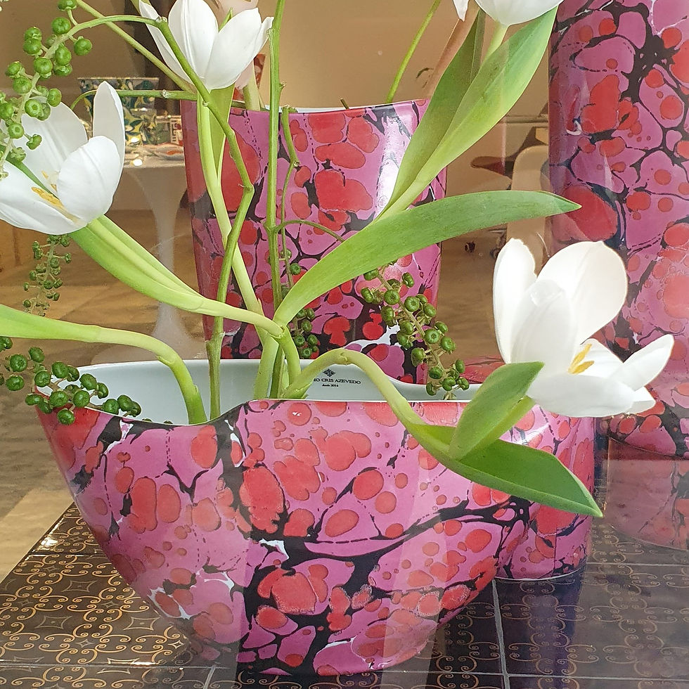 Thumbnail: Floreira M Lago Marbled Pink