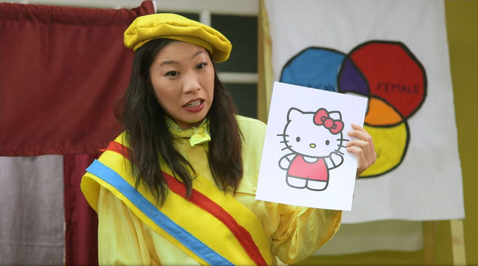 Kristina Wong's 'Radical Cram School' series educates kids on social justice, sings '